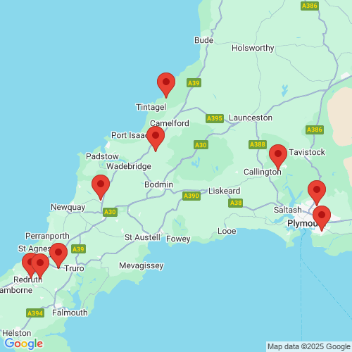 Map of Recent Inspections