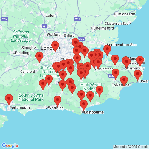 Map of Recent Inspections
