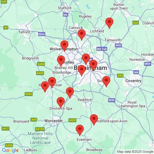 Map of Recent Inspections