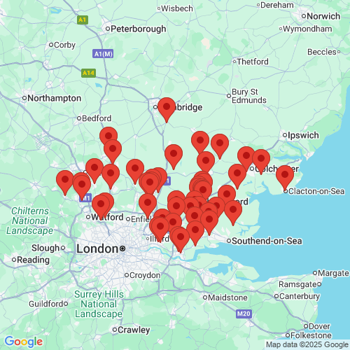 Map of Recent Inspections