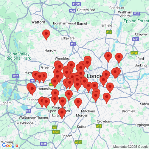 Map of Recent Inspections