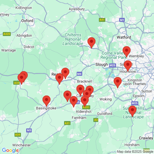 Map of Recent Inspections