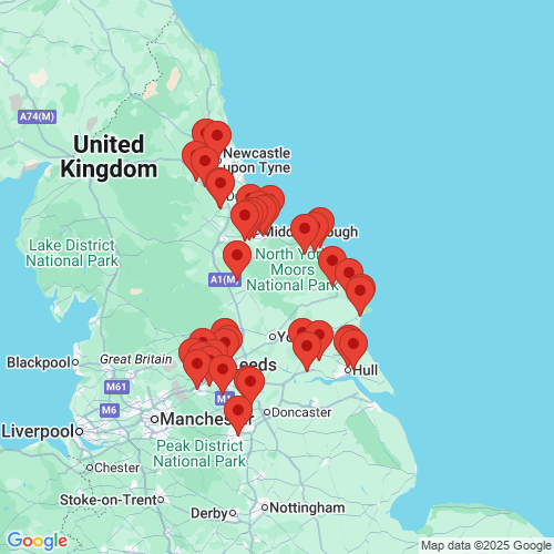 Map of Recent Inspections