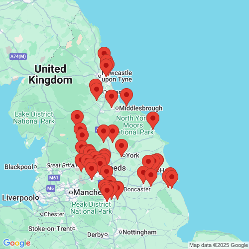 Map of Recent Inspections