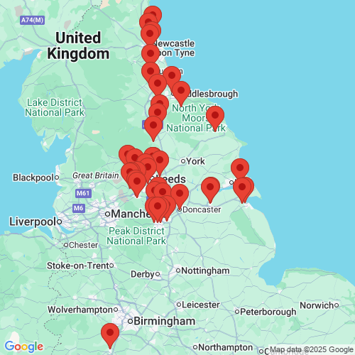 Map of Recent Inspections