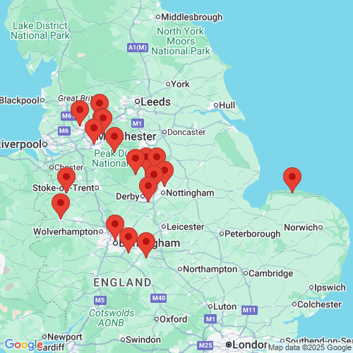 Map of Recent Inspections