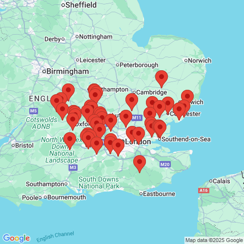 Map of Recent Inspections