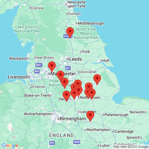 Map of Recent Inspections
