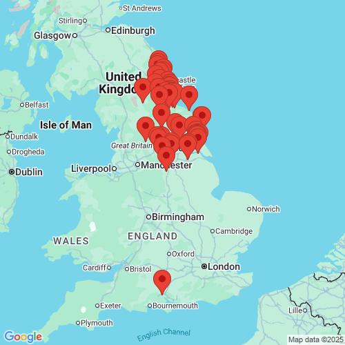 Map of Recent Inspections