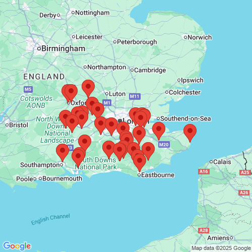 Map of Recent Inspections