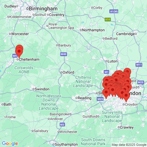 Map of Recent Inspections