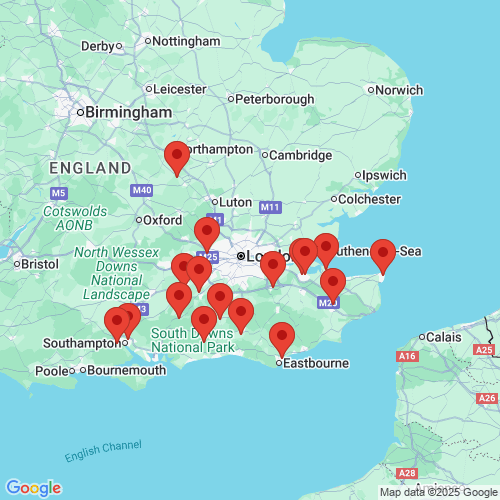 Map of Recent Inspections