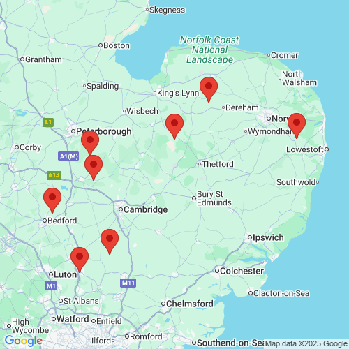 Map of Recent Inspections