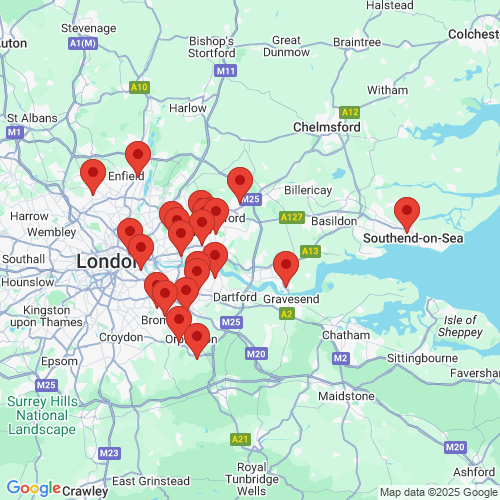 Map of Recent Inspections