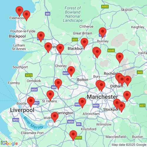 Map of Recent Inspections