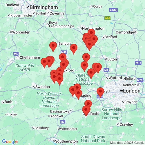 Map of Recent Inspections