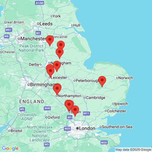 Map of Recent Inspections