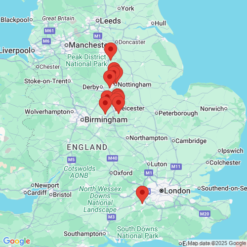 Map of Recent Inspections