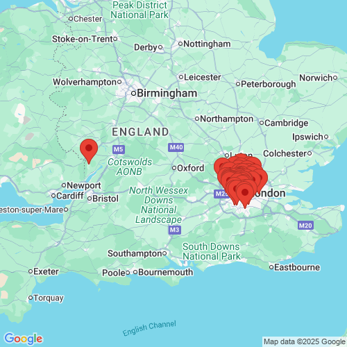 Map of Recent Inspections