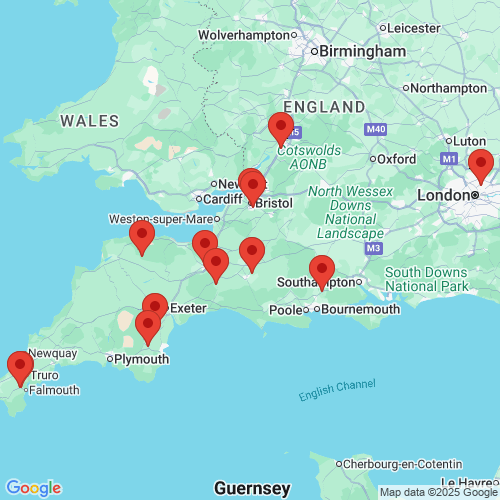Map of Recent Inspections