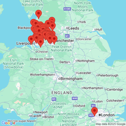 Map of Recent Inspections