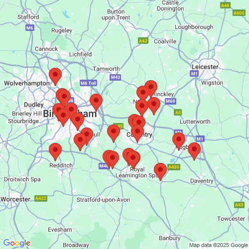 Map of Recent Inspections
