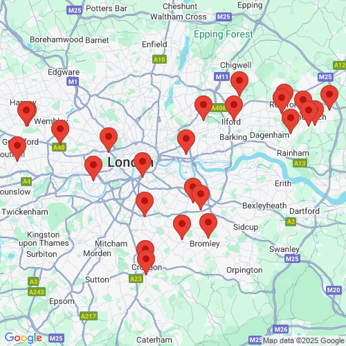 Map of Recent Inspections