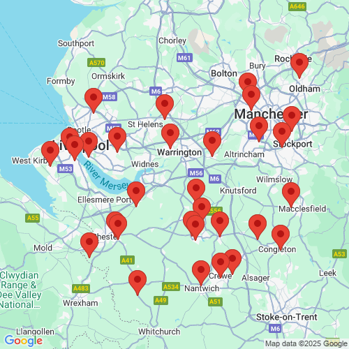 Map of Recent Inspections