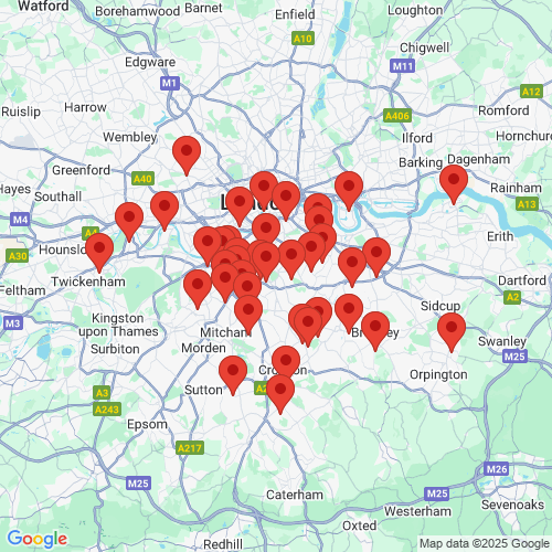 Map of Recent Inspections