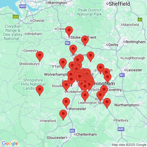 Map of Recent Inspections