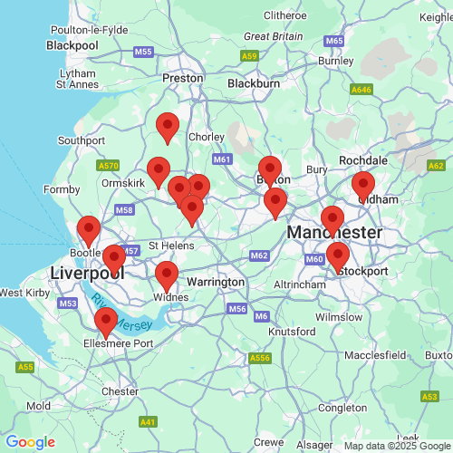 Map of Recent Inspections