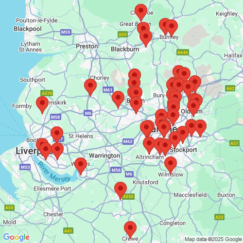 Map of Recent Inspections