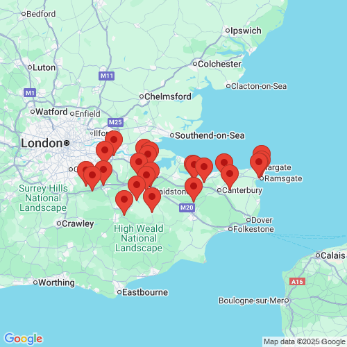 Map of Recent Inspections