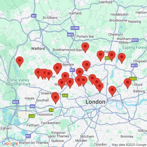 Map of Recent Inspections