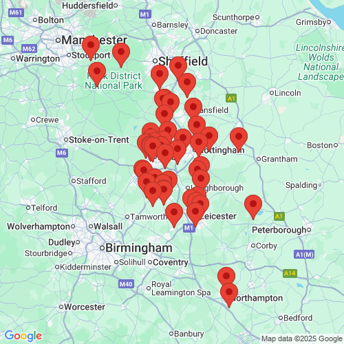 Map of Recent Inspections