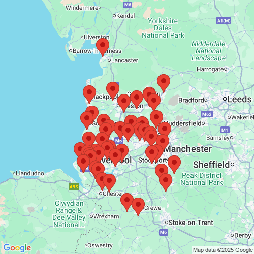 Map of Recent Inspections