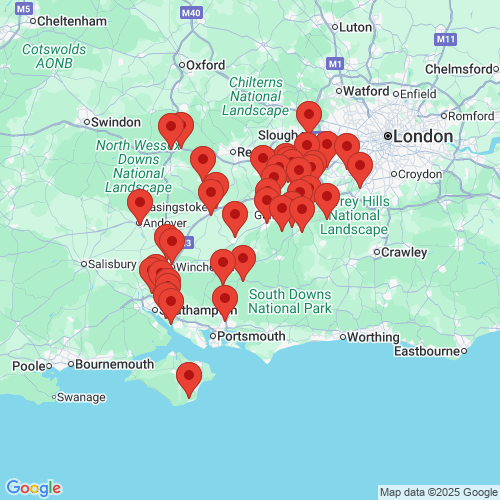 Map of Recent Inspections