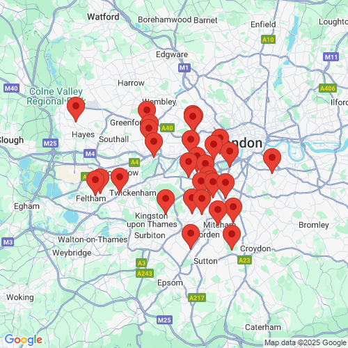 Map of Recent Inspections
