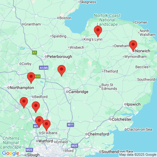 Map of Recent Inspections