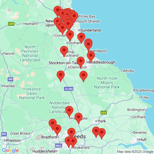 Map of Recent Inspections