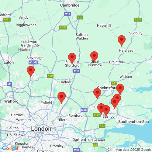 Map of Recent Inspections