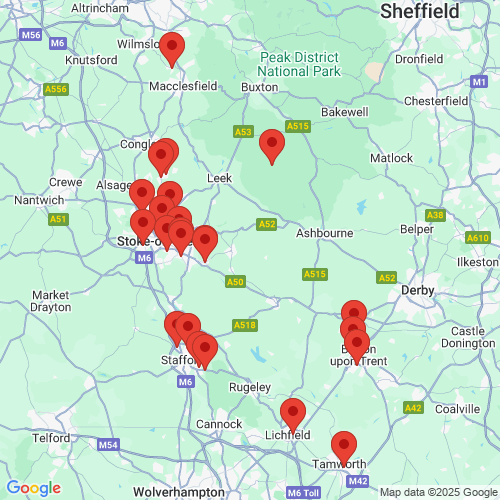Map of Recent Inspections