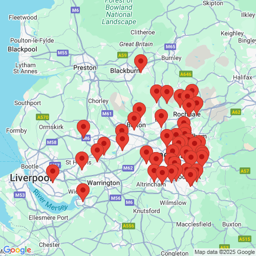 Map of Recent Inspections