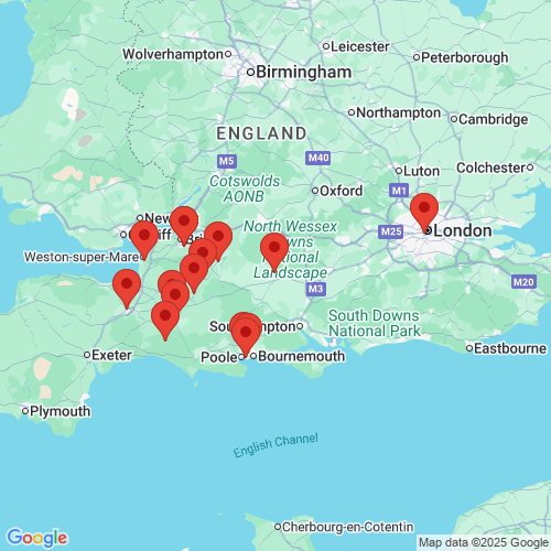 Map of Recent Inspections