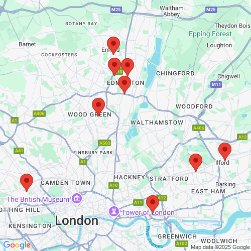 Map of Recent Inspections