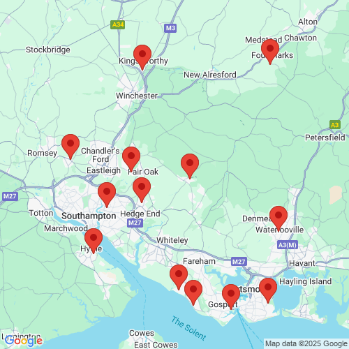Map of Recent Inspections