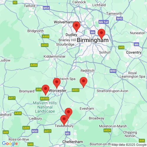 Map of Recent Inspections