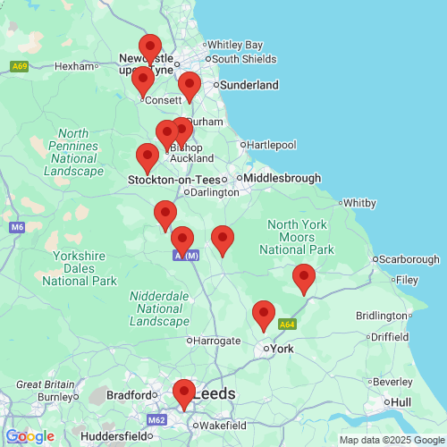 Map of Recent Inspections
