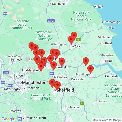 Map of Recent Inspections