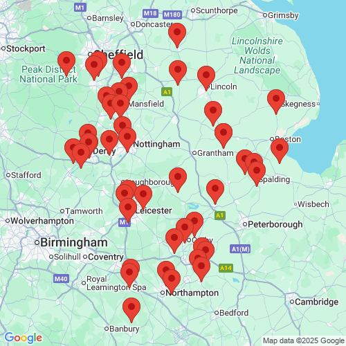 Map of Recent Inspections